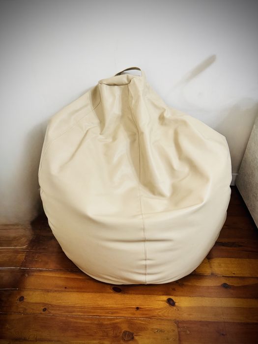 Кресло-мешок, бинбег груша из эко-кожи