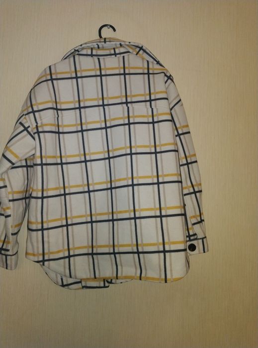 Куртка-рубашка,размер оверсайз