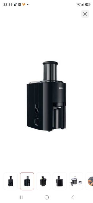 Соковыжималка Braun J300