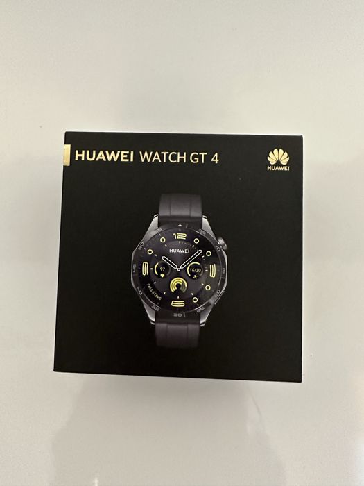 Oferta, Huawei Watch GT4 Black 46mm, ca Nou, Garantie 07.11.2027