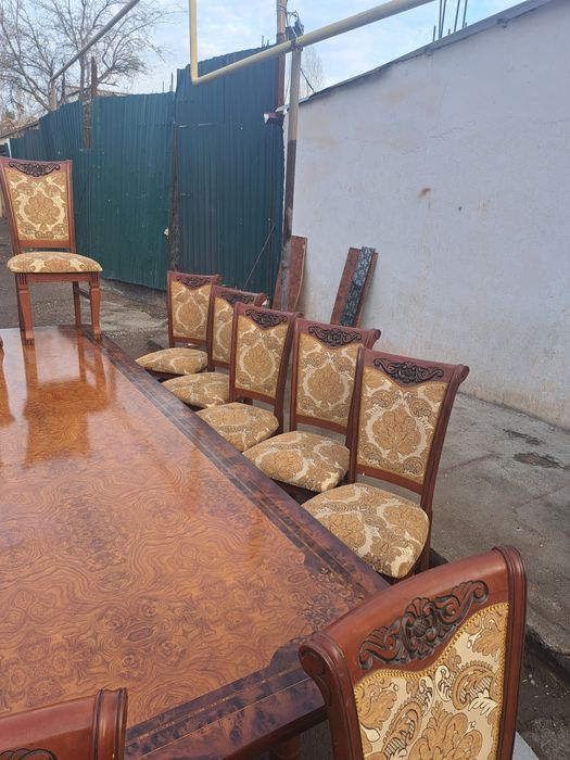продам стол стулья отличное состояние 14 кишилик