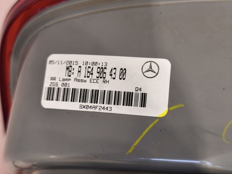 Стоп десен лед  Mercedes ML W164