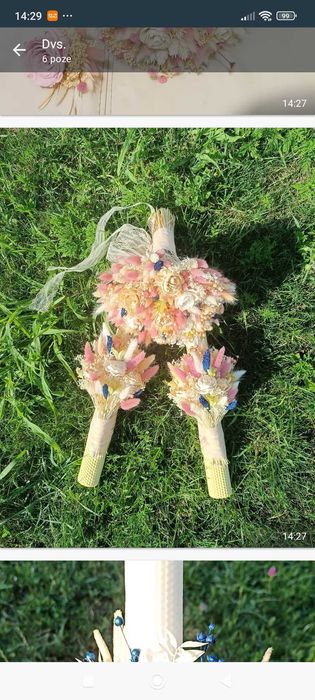 Lumânări botez și nunti