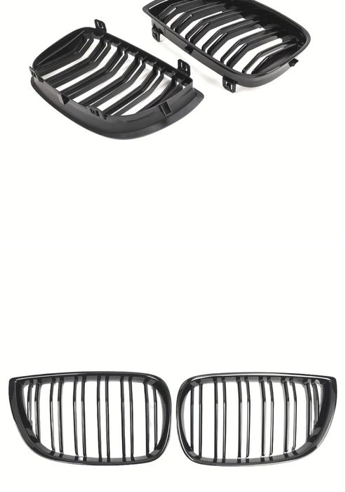 Set Grile/Nari Duble Bmw Seria 1 E87 Non-Facelift 2004-2007