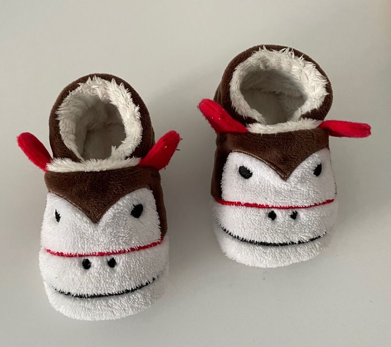 Бебешки пантофки за новородено