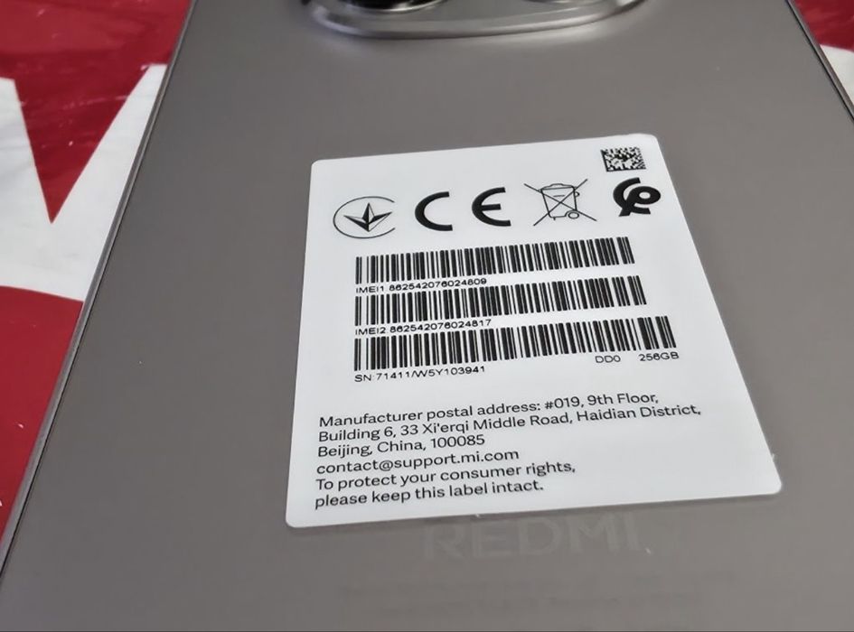 ЧИСТО НОВ 256GB Redmi Note 15 Pro 5G Технополис Гаранция 2028 Titanium