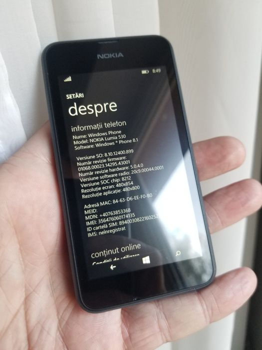 Nokia Lumia 530 Ca Nou