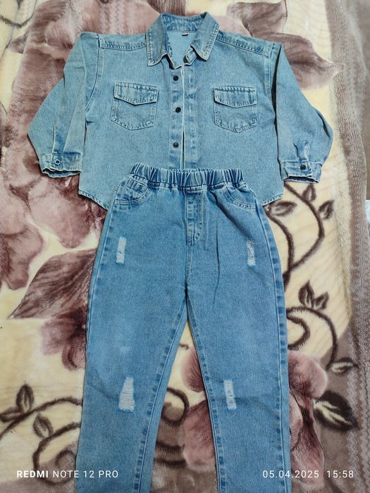 Двойка джинсовая