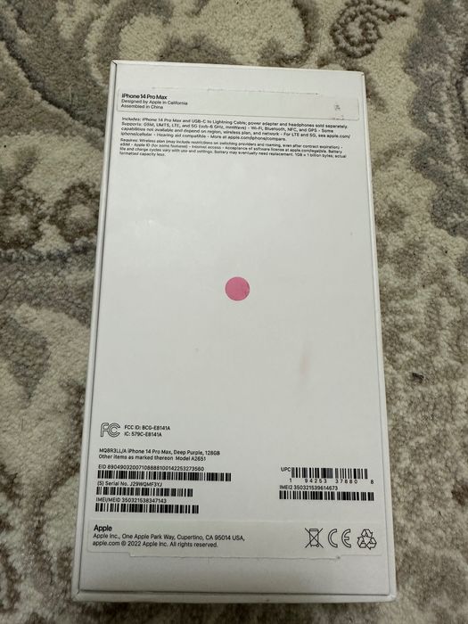 Iphone 14 pro max LLA