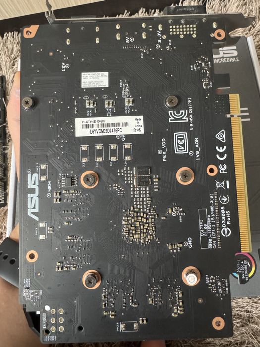 Placa video ASUS GTX 1650 4GB