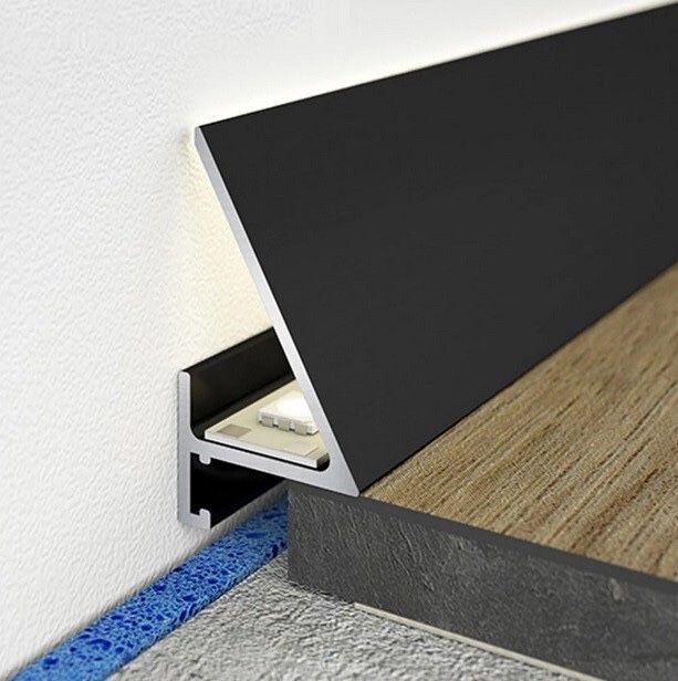 Микроплинтус с подсветкой