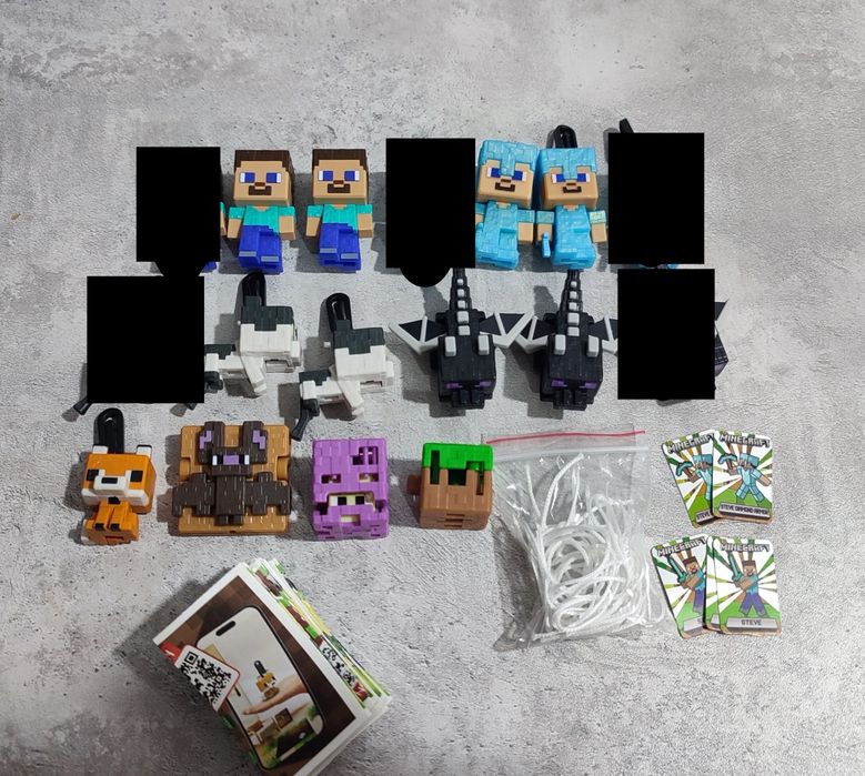 Фигурки Киндер Майнкрафт/ Kinder joy Minecraft