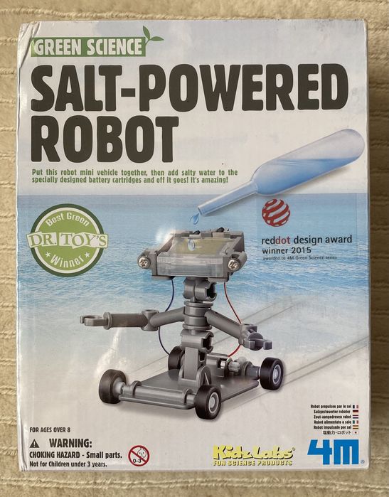 Robot alimentat cu sare/ Salt-Powered Robot