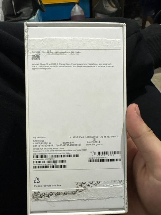 Продается Айфон 16/128гб