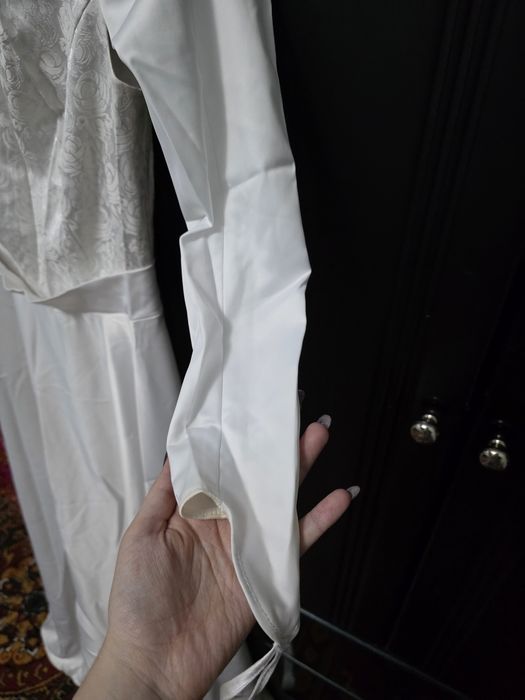 Платье на выпускной белое