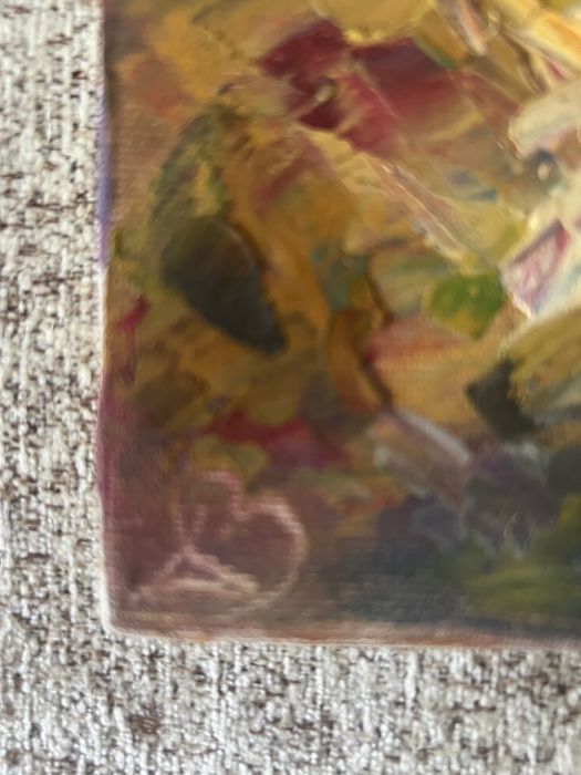 Картина маслени бои върху платно