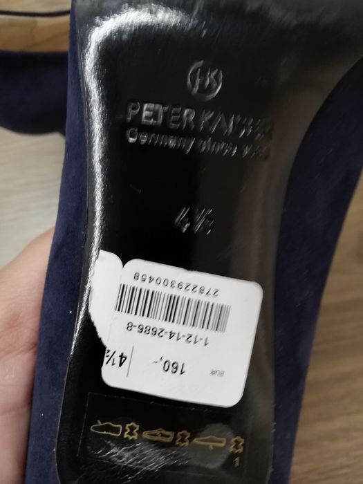 Pantofi din piele Peter Kaizer mas 37.5