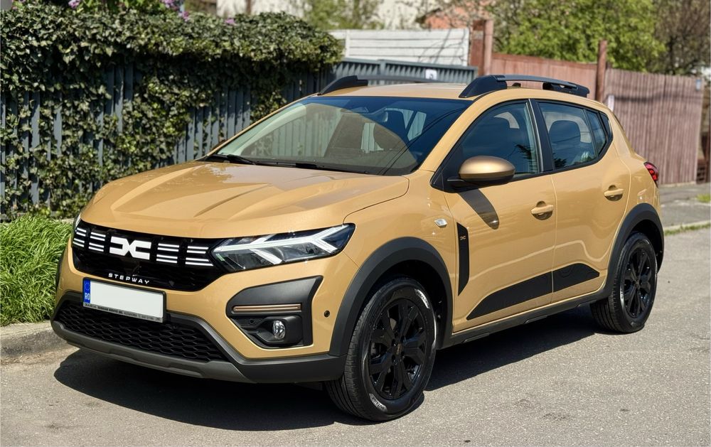 Dacia Sandero Stepway EXTREME+ / 2025 luna 06 / 16.000 KM / culoare nouă BEIGE OCHRE SAFARY / ECO G 100 CP GPL din Fabrică / GARANȚIE 2030-06.