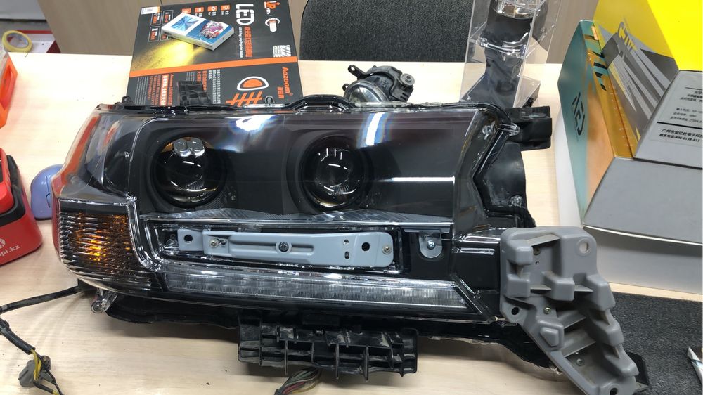 Ремонт фар Установка Би Лед Bi led