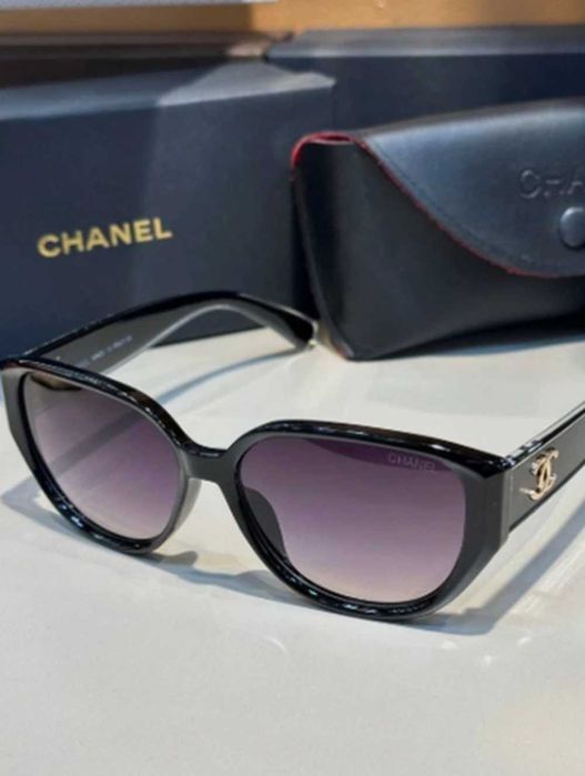 Ochelari De Soare Chanel Negri Unisex Vara
