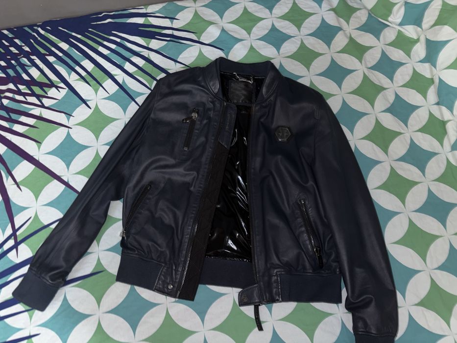 Оригинално кожено яке на Philipp Plein