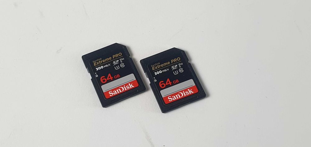 Card de memorie Sandisk Extreme PRO SDXC 64GB UHS-II U3 V90 W300 R300