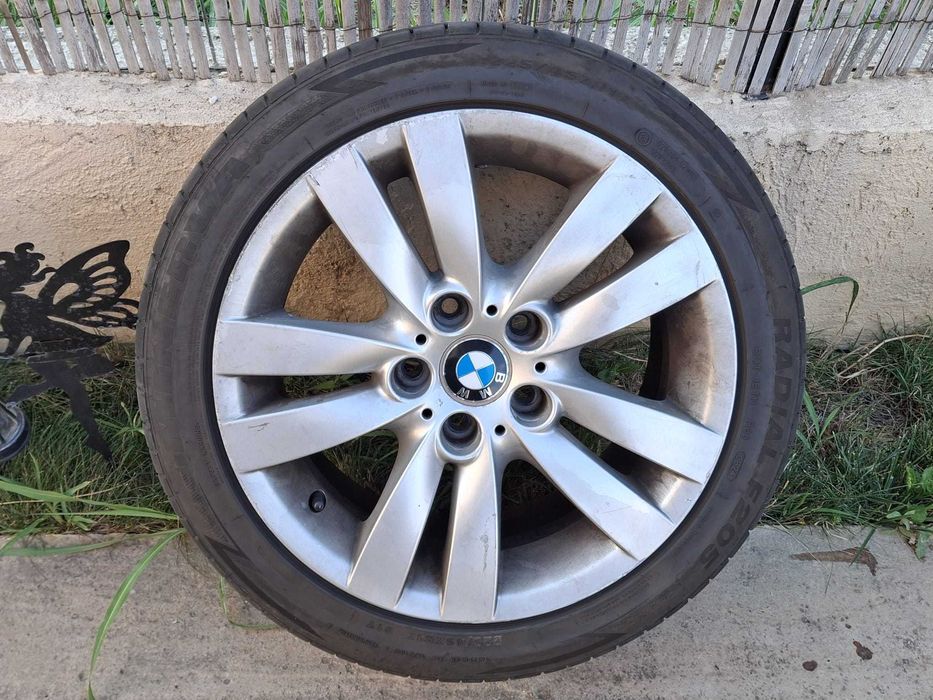 Jante BMW R17 anvelope vara noi DOT 2024 E39/E46/E60/E61/E90/E91