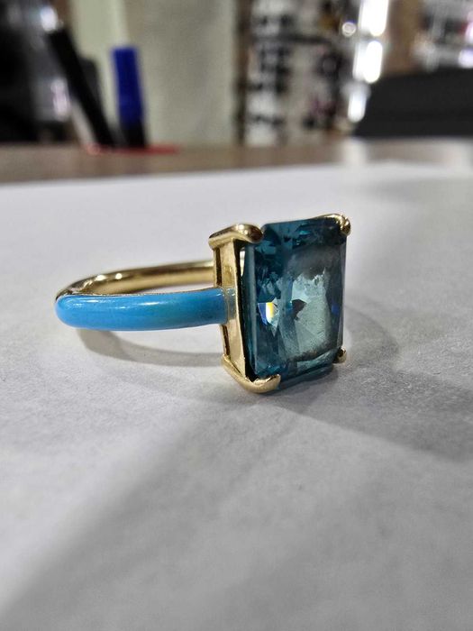 Златен пръстен 14 карата