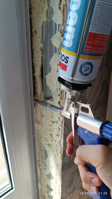 Ремонт окон! Замена уплотнителя! ПЕНА! Утеплитель!