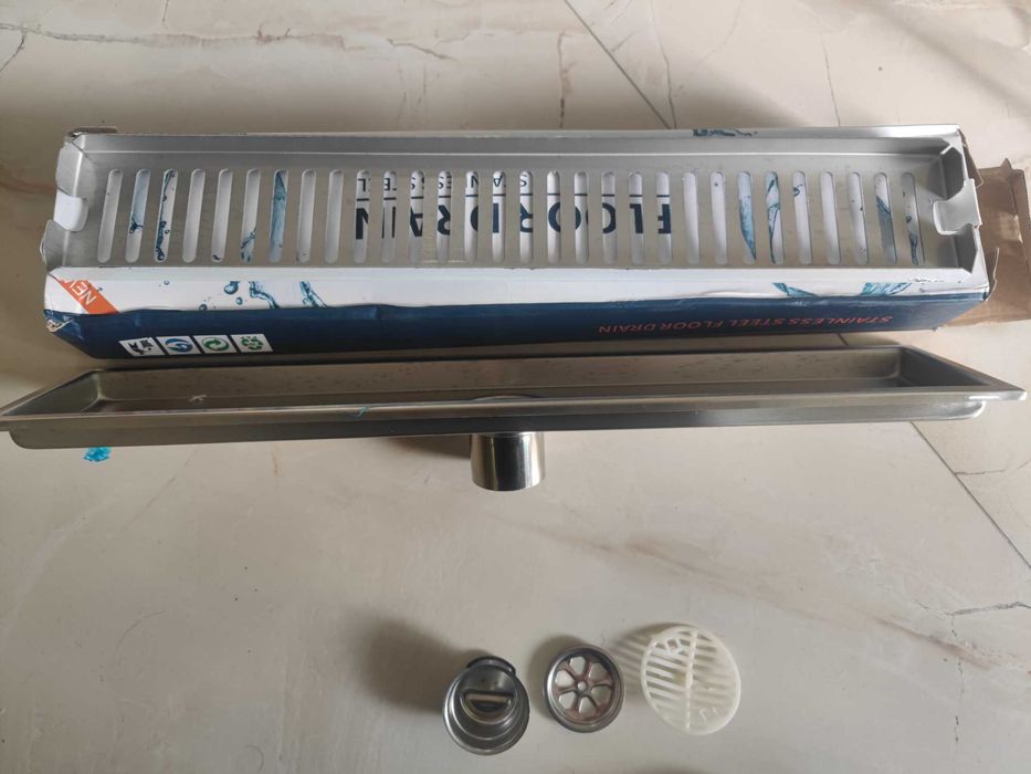 Лентов сифон за баня Неръждавейка INOX нови нови