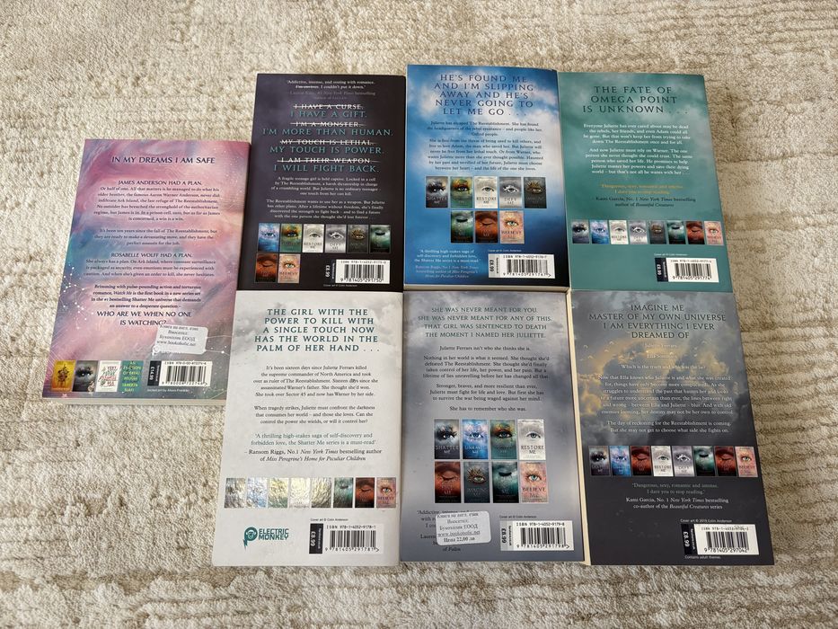 BookTok книги на английски език