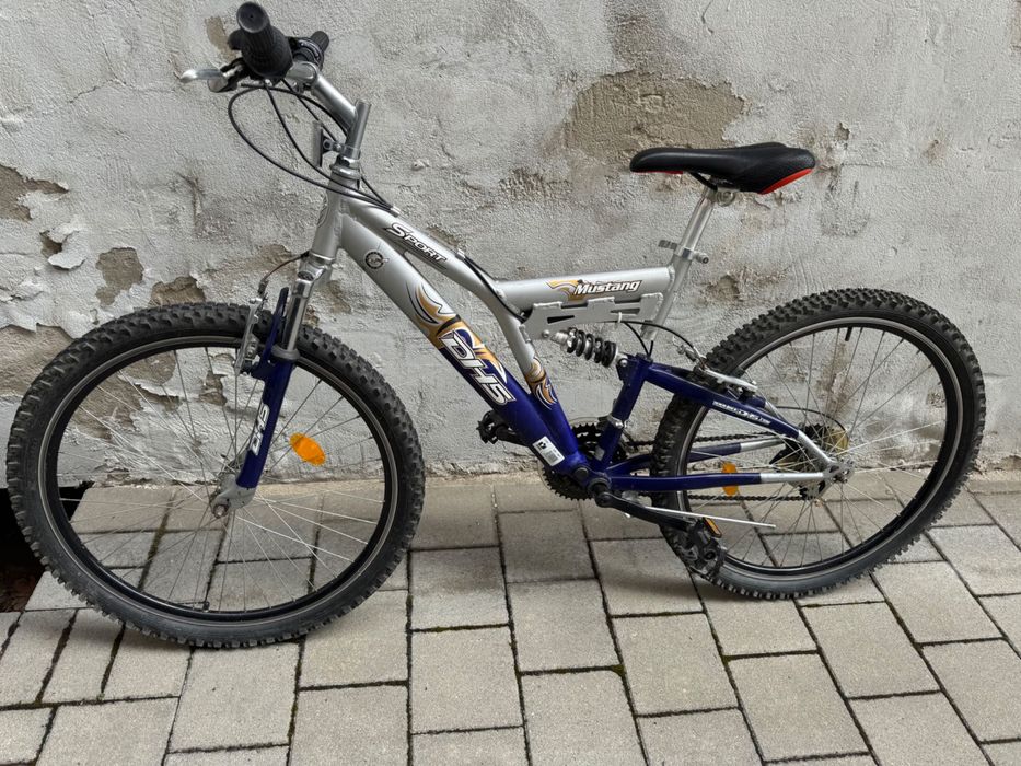 Bicicleta DHS full suspension cadru aluminiu