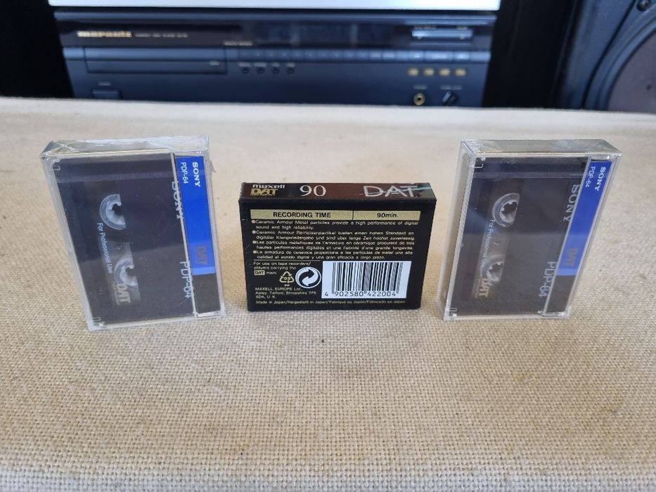 Pachet Casete DAT Sony, Maxell. Noi. Sigilate