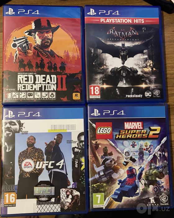 Игровые Диски для Playstation 4 и Playstation 5 топ хиты