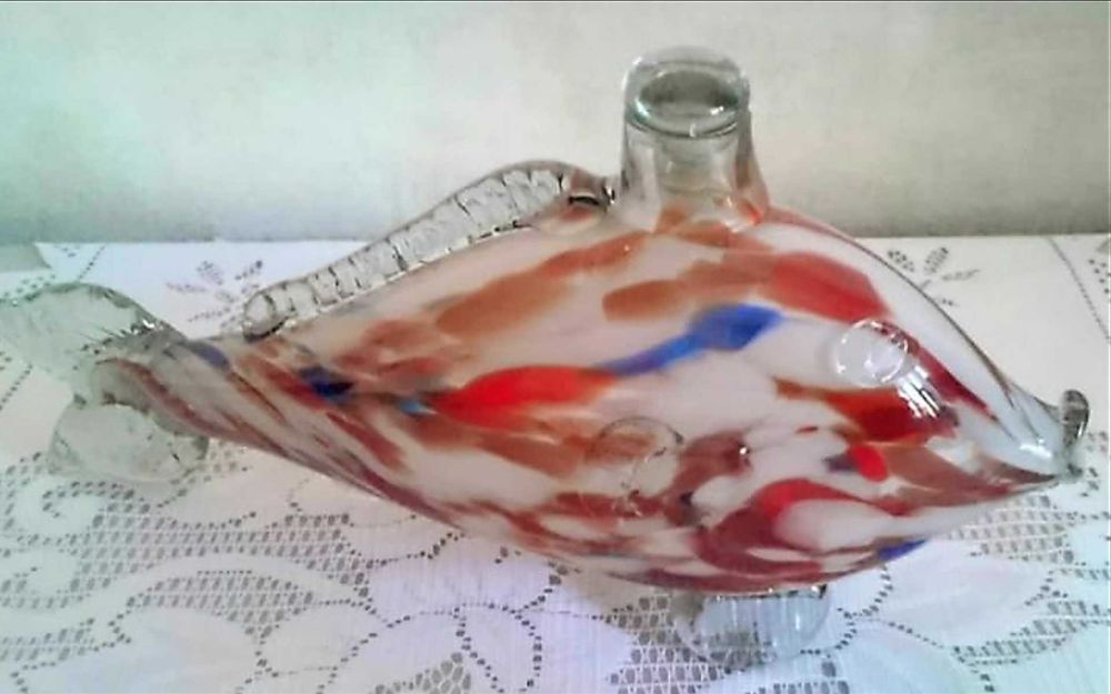 Графин цветное стекло