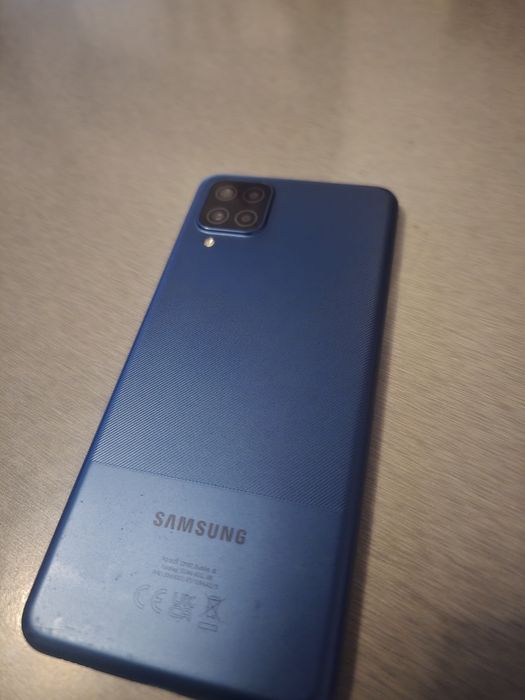 Samsung Galaxy A12 Albastru – 5000mah[zgârieturi,se rezolva cu husă inclusă]
