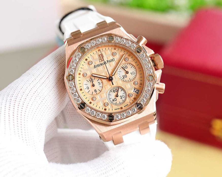 Кварцов дамски часовник Audemars Piguet Royal Oak Offshore 37