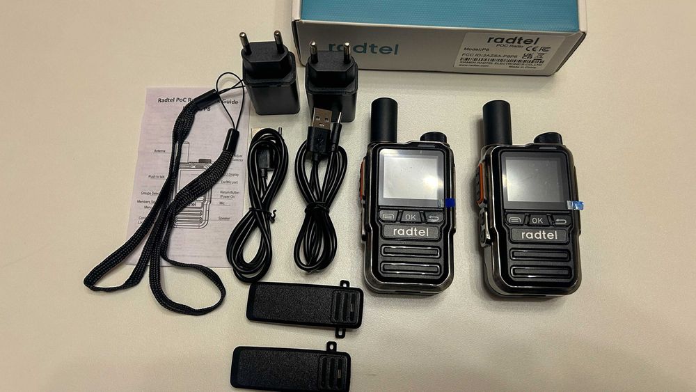 Радиостанции Radtel P8 -2бр. без лимит за обхвата.