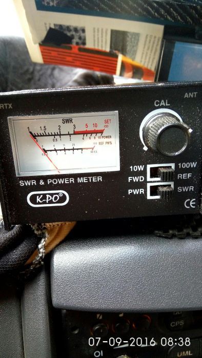 Calibrez antene statie cb 20 lei.