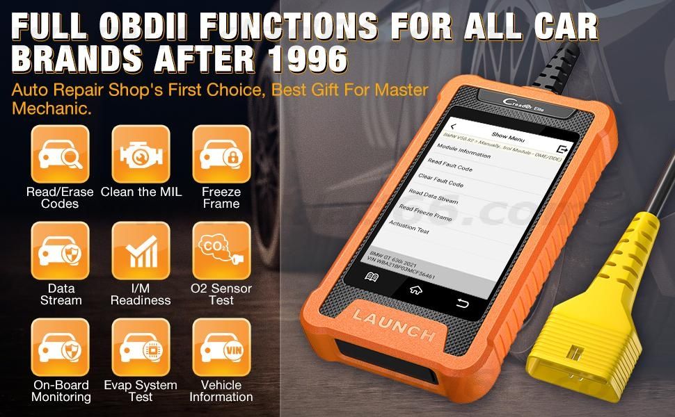 Диагностика за VW group. Диагностичен скенер Launch Creader Elite за A