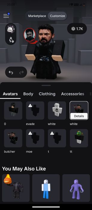 ..Roblox account