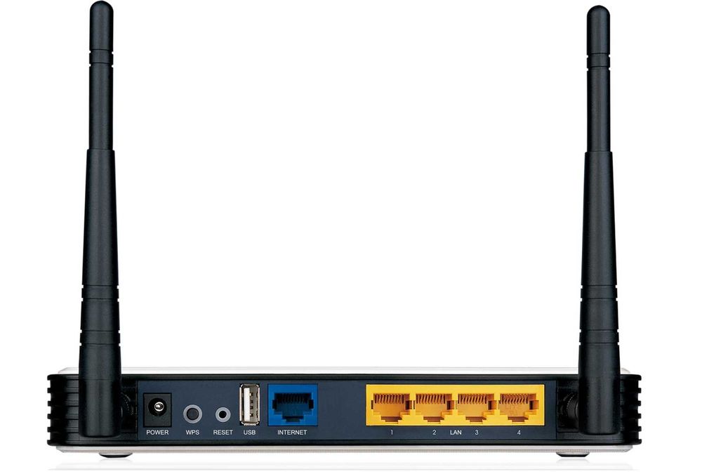 Рутер TP-Link TL-WR1042ND 300 Mbps с 4 гигабитови LAN порта + USB 2.0