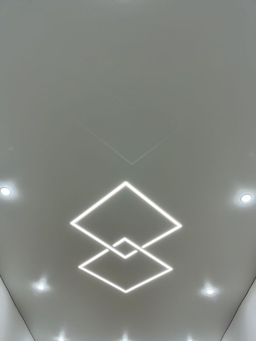 Натяжные потолки за 1 300 теңге