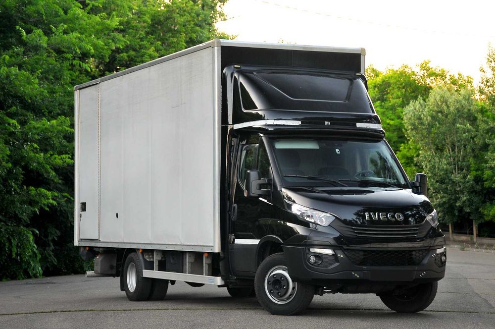 IVECO Daily 65C210 2017 3.0HPi 210 CP E6 CutieAut Hi-Matic 8 trepte clima navi, cason 6.20 m cat. C recent adus Italia
