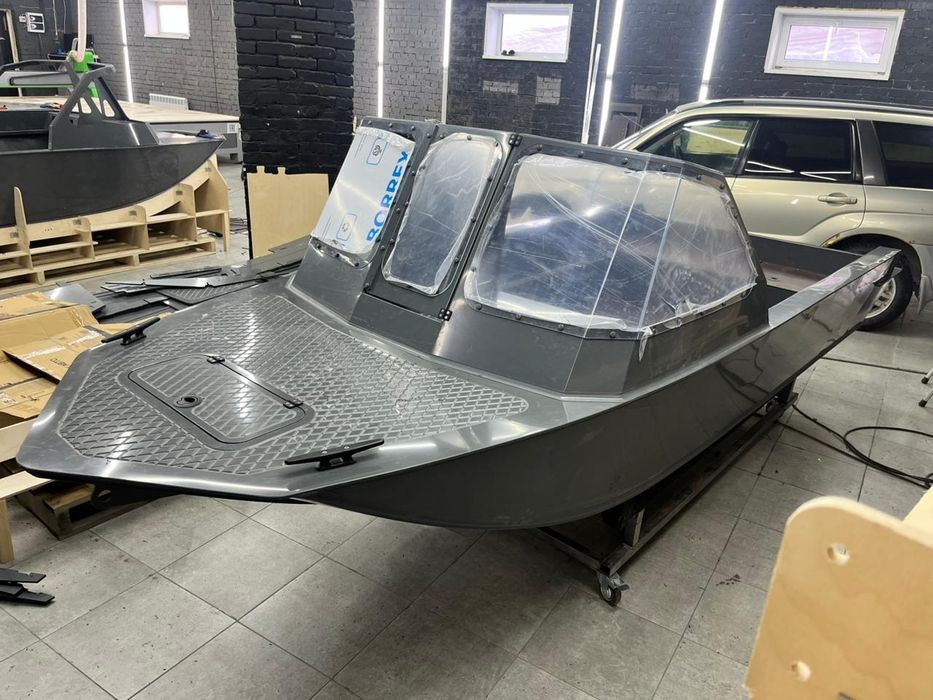 Лодка из ПНД, новая