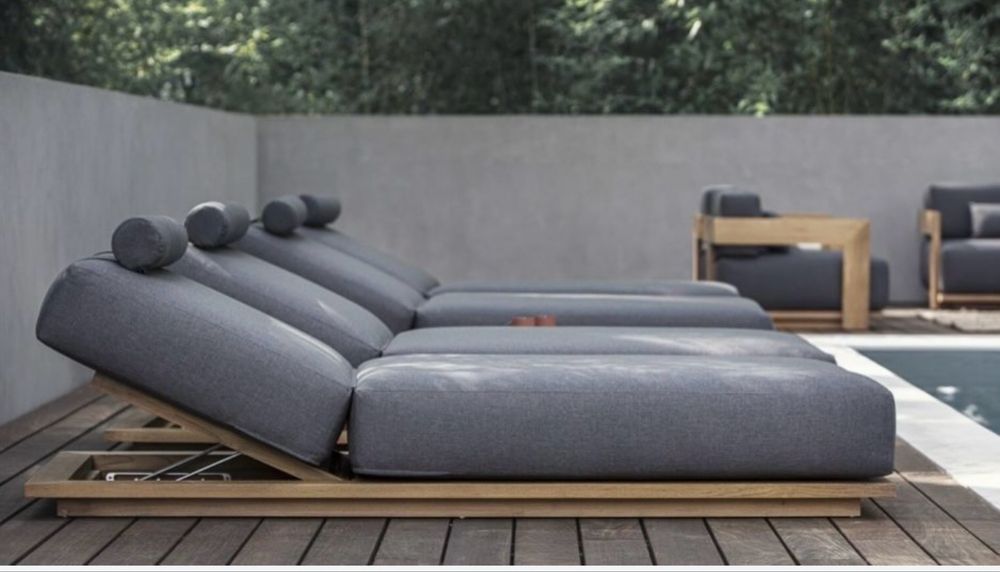 Sezlong cu saltea inclusa