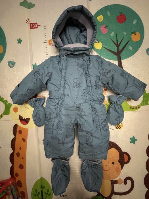 Детский зимний комбинезон