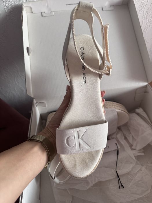 Calvin Klein Jeans обувки на платформа