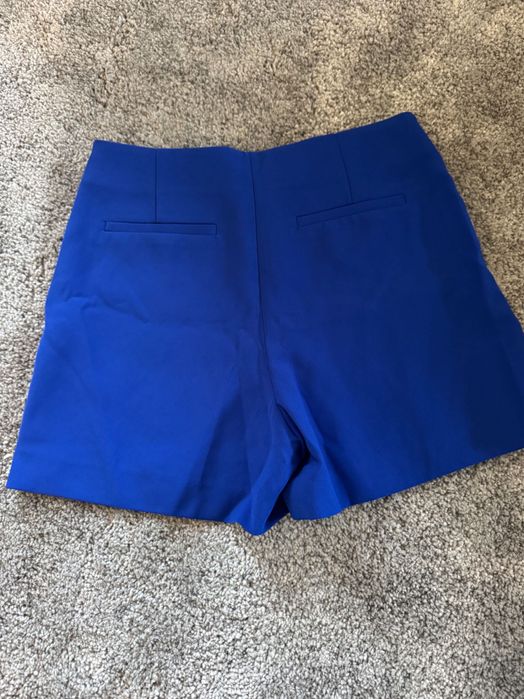 Къси сини панталони ZARA