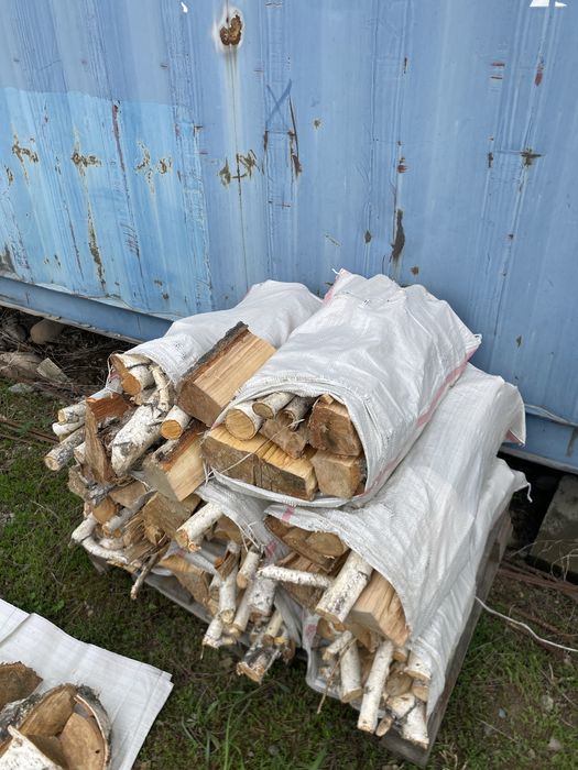 Дрова Берёза Мешках продам